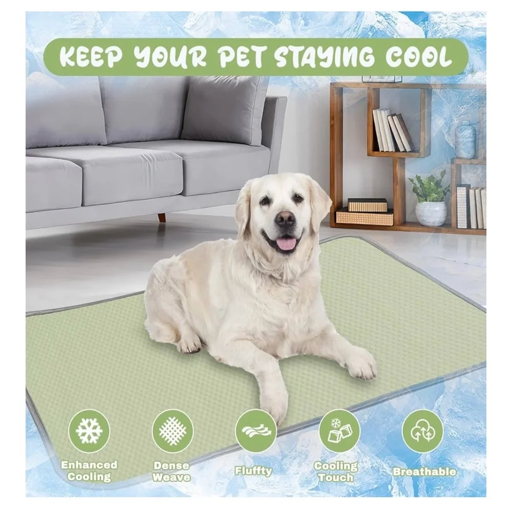 Green Pet Cooling Mat